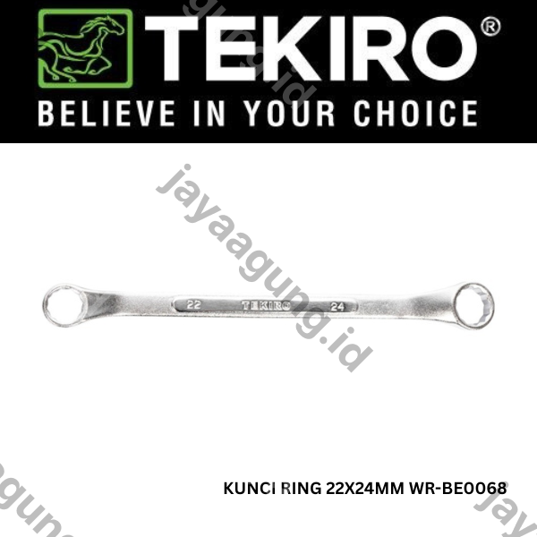 Gambar KUNCI RING TEKIRO 22X24MM WR-BE0068 ke-2