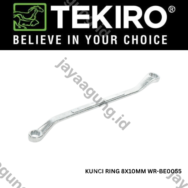 Gambar KUNCI RING TEKIRO 8X10MM WR-BE0055 ke-3
