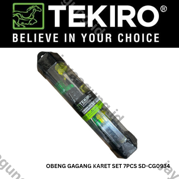 Gambar OBENG GAGANG KARET SET TEKIRO 7PCS SD-CG0934 ke-2