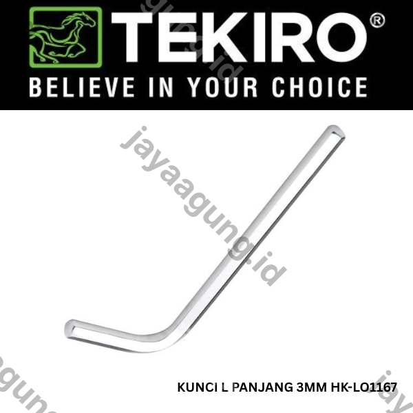KUNCI L PANJANG TEKIRO 3MM HK-LO1167