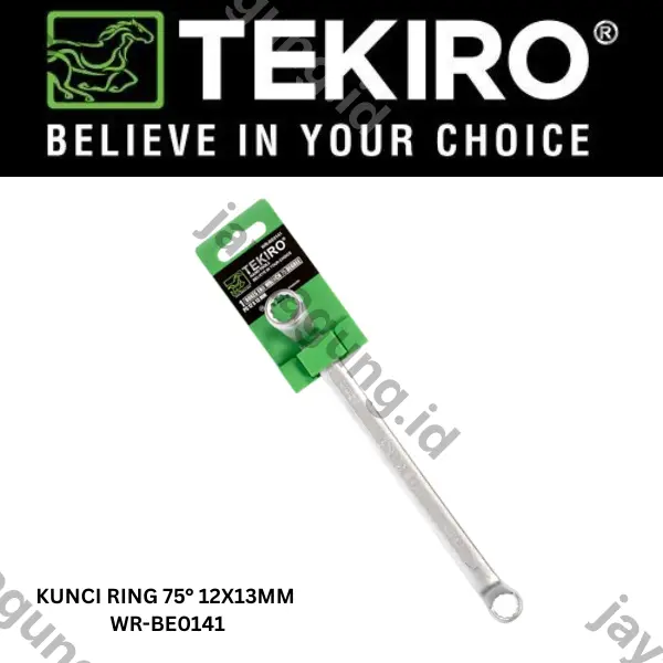 KUNCI RING 75° TEKIRO 12X13MM WR-BE0141