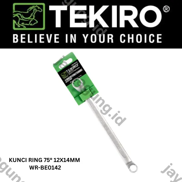 KUNCI RING 75° TEKIRO 12X14MM WR-BE0142