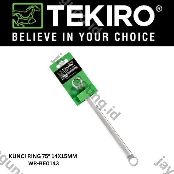 KUNCI RING 75° TEKIRO 14X15MM WR-BE0143