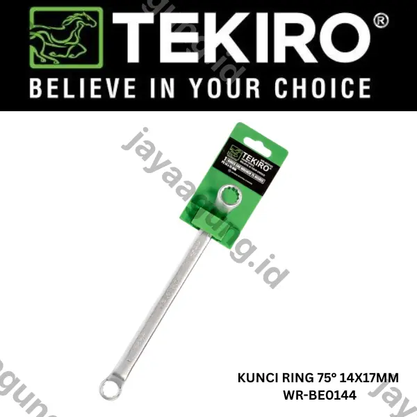 KUNCI RING 75° TEKIRO 14X17MM WR-BE0144