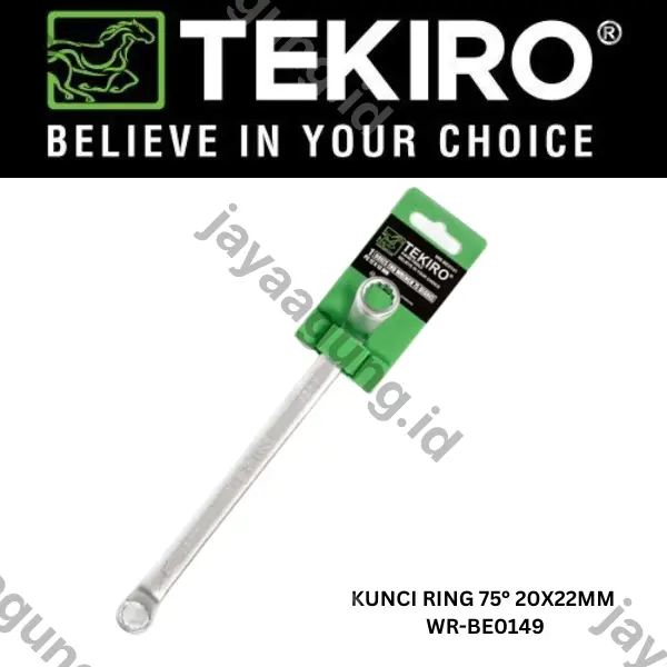KUNCI RING 75° TEKIRO 20X22MM WR-BE0149**