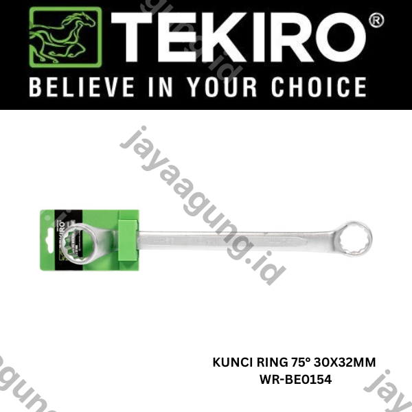 KUNCI RING 75° TEKIRO 30X32MM WR-BE0154