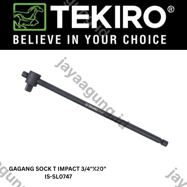 Gambar GAGANG SOCK T IMPACT TEKIRO 3/4"X20" IS-SL0747 ke-2