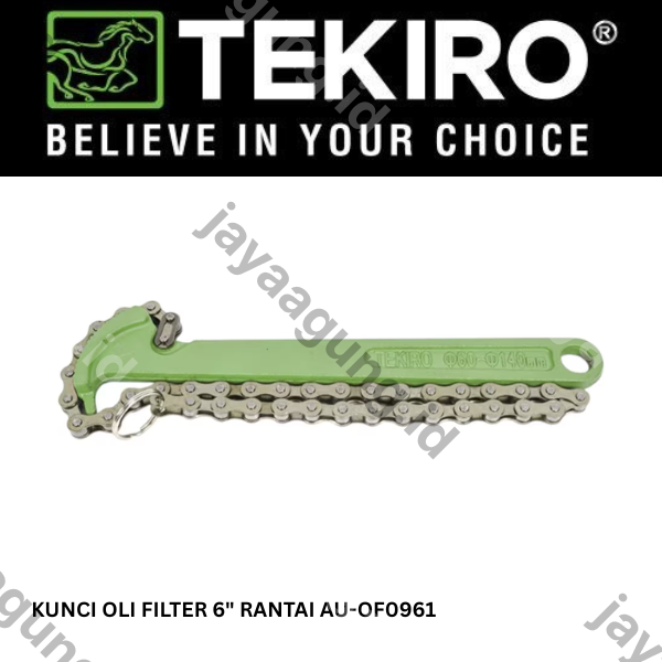 Gambar KUNCI OLI FILTER TEKIRO 6" RANTAI AU-OF0961 ke-2