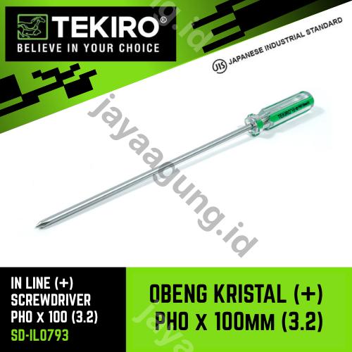 OBENG KRISTAL TEKIRO (+) PH0X100MM (3.2) SD-IL0793