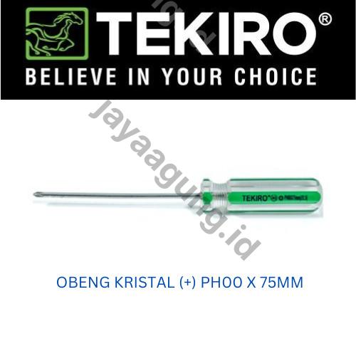Gambar OBENG KRISTAL TEKIRO (+) PH00X75MM (2.5) SD-IL0790 ke-3