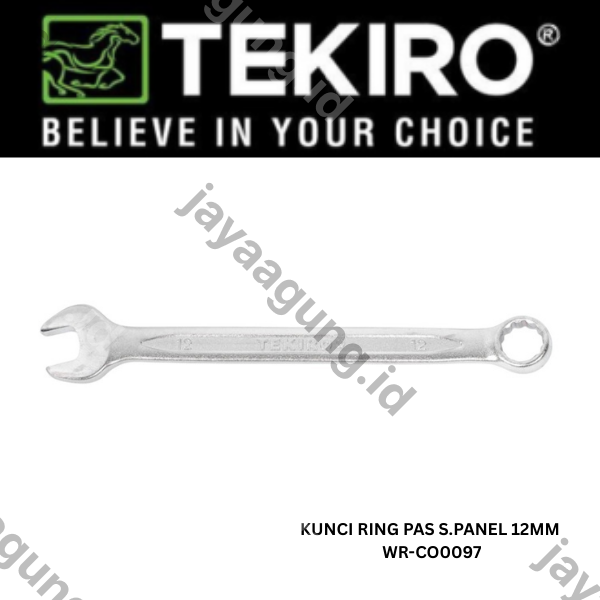 Gambar KUNCI RING PAS SUNK-PANEL TEKIRO 12MM WR-CO0097 ke-3