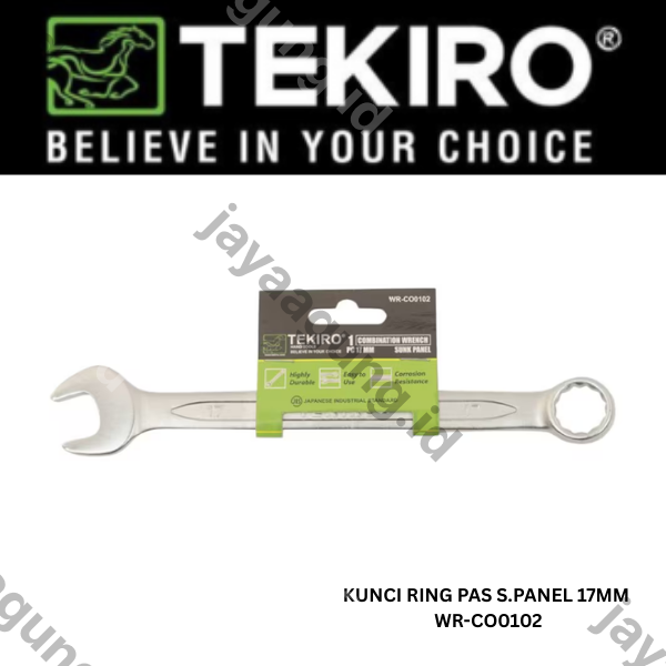KUNCI RING PAS SUNK-PANEL TEKIRO 17MM WR-CO0102