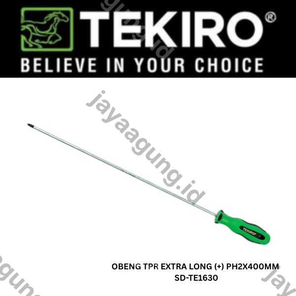 Gambar OBENG TPR EXTRA LONG TEKIRO PH2X400MM (+) SD-TE1630 ke-2