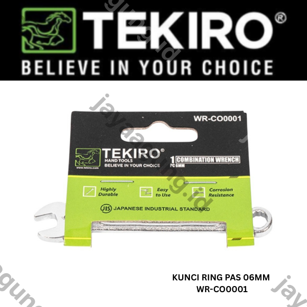 KUNCI RING PAS TEKIRO 06MM WR-CO0001