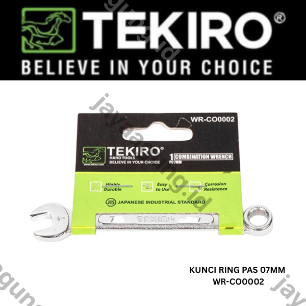 KUNCI RING PAS TEKIRO 07MM WR-CO0002