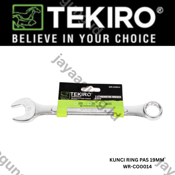 KUNCI RING PAS TEKIRO 19MM WR-CO0014