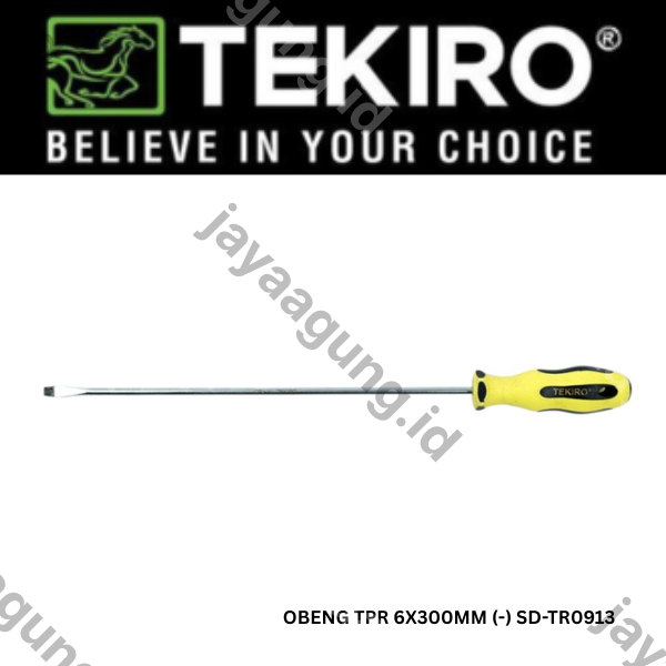 Gambar OBENG TPR TEKIRO 6X300MM (-) SD-TR0913 ke-3