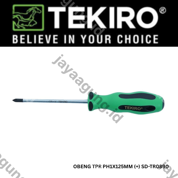 OBENG TPR TEKIRO PH1X125MM (+) SD-TR0890