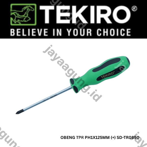 Gambar OBENG TPR TEKIRO PH1X125MM (+) SD-TR0890 ke-3