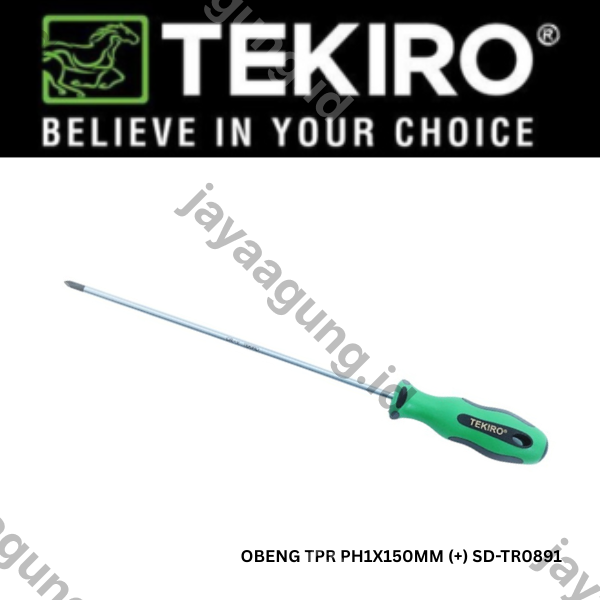 Gambar OBENG TPR TEKIRO PH1X150MM (+) SD-TR0891 ke-2