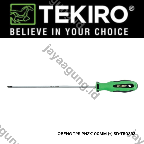 OBENG TPR TEKIRO PH2X100MM (+) SD-TR0893