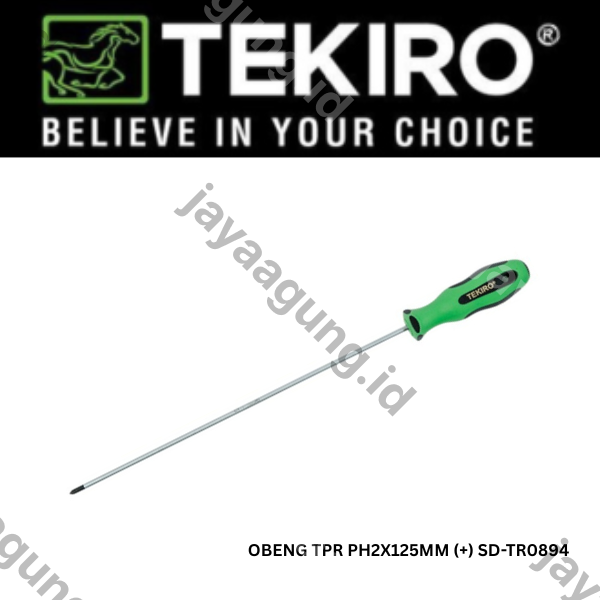 Gambar OBENG TPR TEKIRO PH2X125MM (+) SD-TR0894 ke-2