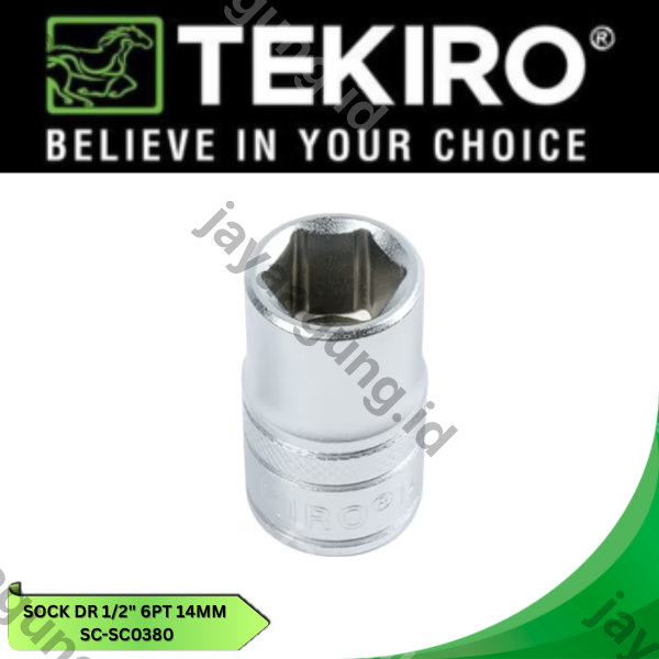 Gambar SOCK DR 1/2" TEKIRO 6PT 14MM SC-SC0380 ke-2