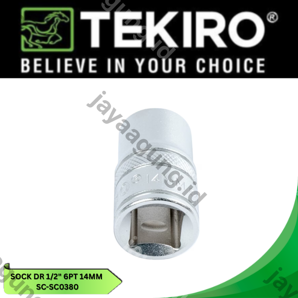 Gambar SOCK DR 1/2" TEKIRO 6PT 14MM SC-SC0380 ke-3