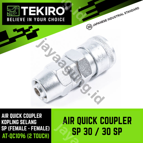 QUICK COUPLING TEKIRO SP 30 (2 TOUCH) AT-QC1096