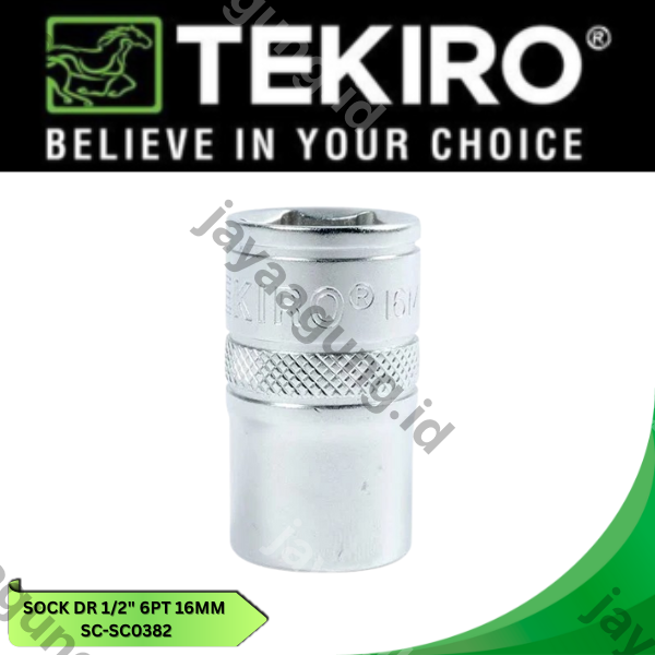 Gambar SOCK DR 1/2" TEKIRO 6PT 16MM SC-SC0382 ke-4