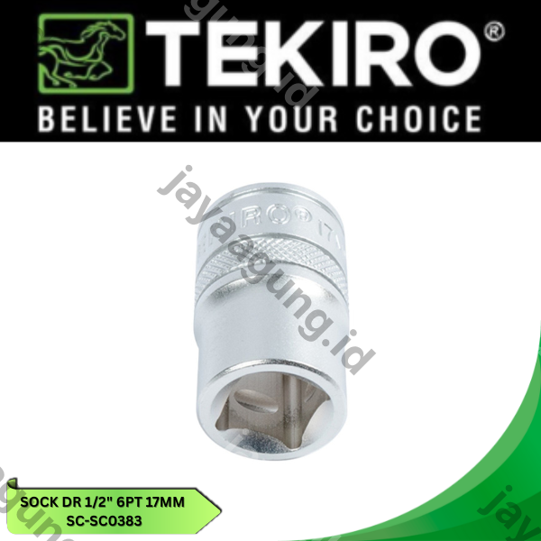 Gambar SOCK DR 1/2" TEKIRO 6PT 17MM SC-SC0383 ke-3