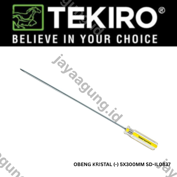 OBENG KRISTAL TEKIRO (-) 5X300MM SD-IL0837
