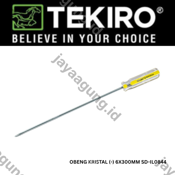 OBENG KRISTAL TEKIRO (-) 6X300MM SD-IL0844