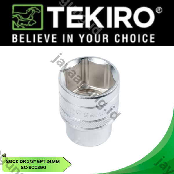 Gambar SOCK DR 1/2" TEKIRO 6PT 24MM SC-SC0390 ke-2