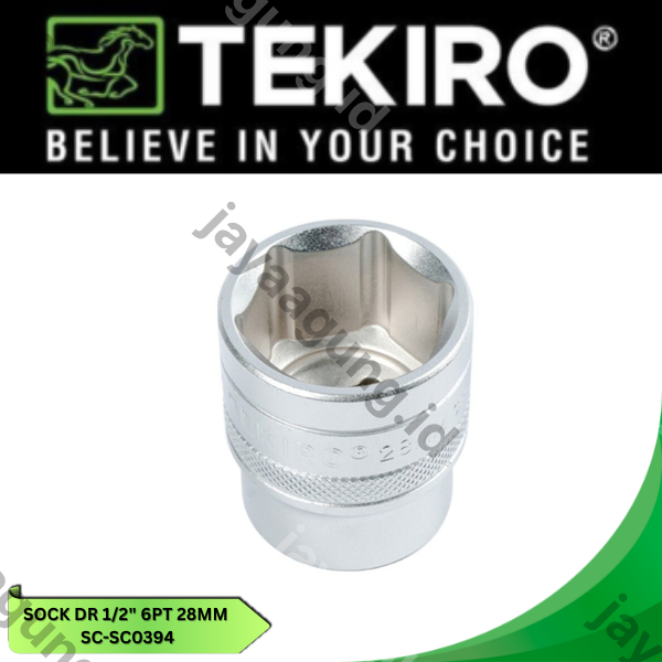 Gambar SOCK DR 1/2" TEKIRO 6PT 28MM SC-SC0394 ke-2