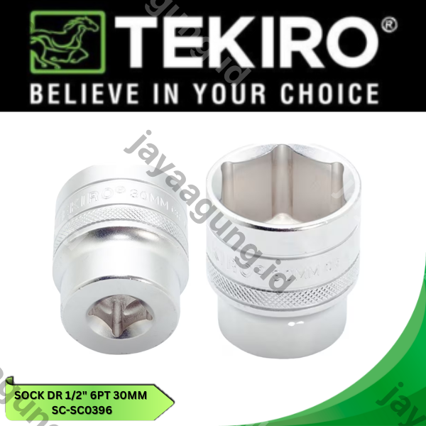 SOCK DR 1/2" TEKIRO 6PT 30MM SC-SC0396