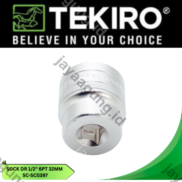 Gambar SOCK DR 1/2" TEKIRO 6PT 32MM SC-SC0397 ke-3