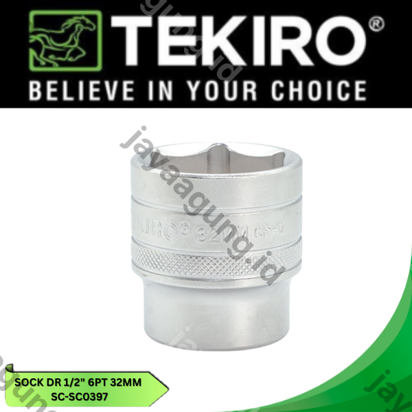 Gambar SOCK DR 1/2" TEKIRO 6PT 32MM SC-SC0397 ke-4