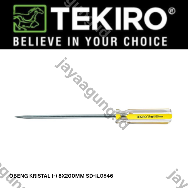 OBENG KRISTAL TEKIRO (-) 8X200MM SD-IL0846