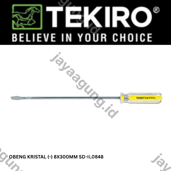 OBENG KRISTAL TEKIRO (-) 8X300MM SD-IL0848