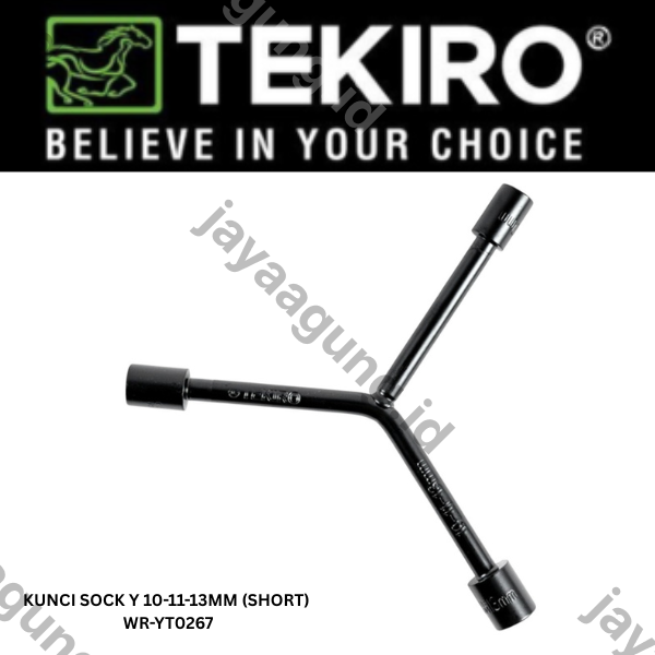 Gambar KUNCI SOCK Y TEKIRO 10-11-13MM (SHORT) WR-YT0267 ke-2