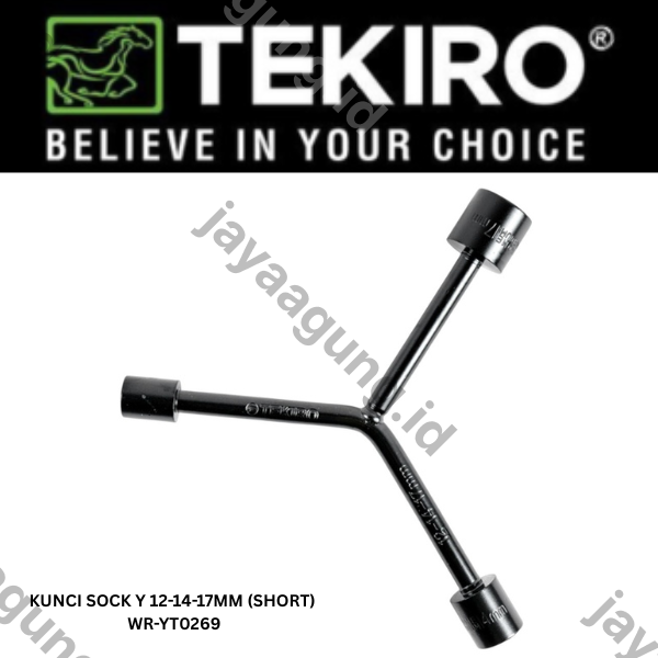 Gambar KUNCI SOCK Y TEKIRO 12-14-17MM (SHORT) WR-YT0269 ke-2