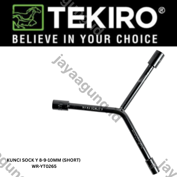 Gambar KUNCI SOCK Y TEKIRO 8-9-10MM (SHORT) WR-YT0265 ke-2