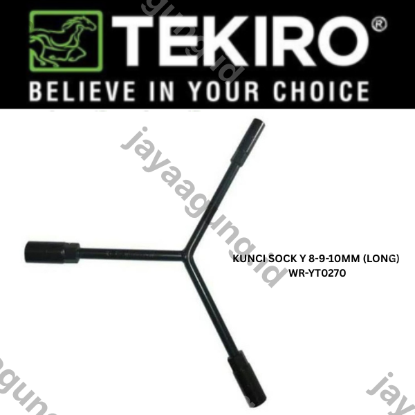 Gambar KUNCI SOCK Y TEKIRO 8-9-10MM (LONG) WR-YT0270 ke-2