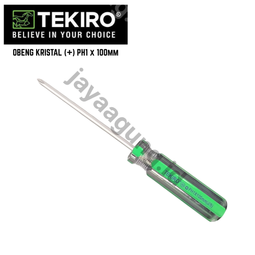 Gambar OBENG KRISTAL TEKIRO (+) PH1X100MM (5) SD-IL0802 ke-2