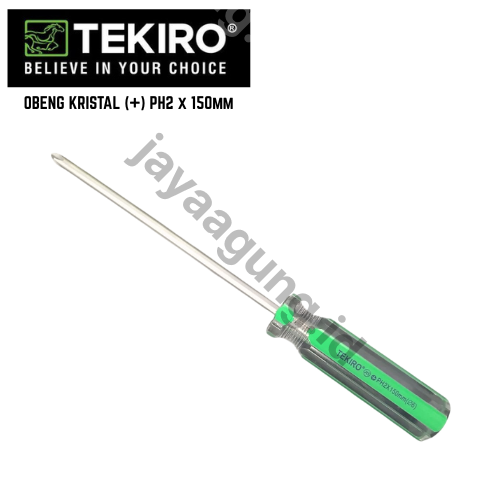 Gambar OBENG KRISTAL TEKIRO (+) PH2X150MM SD-IL0811 ke-2