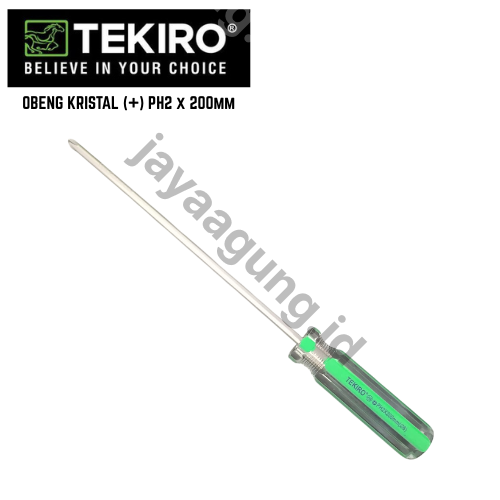 Gambar OBENG KRISTAL TEKIRO (+) PH2X200MM SD-IL0812 ke-2