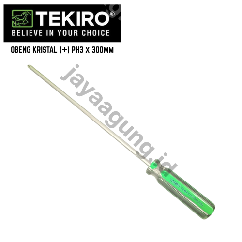 Gambar OBENG KRISTAL TEKIRO (+) PH3X300MM SD-IL0818 ke-2