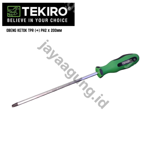Gambar OBENG KETOK TPR TEKIRO (+) PH2X200M SD-TG0944 ke-2