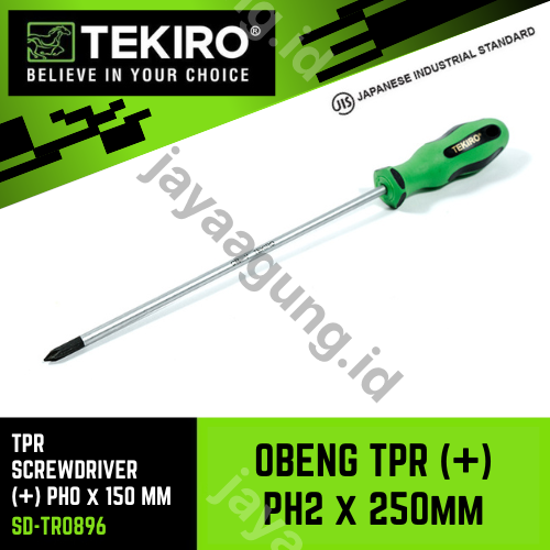 OBENG TPR TEKIRO PH2X250MM (+) SD-TR0896